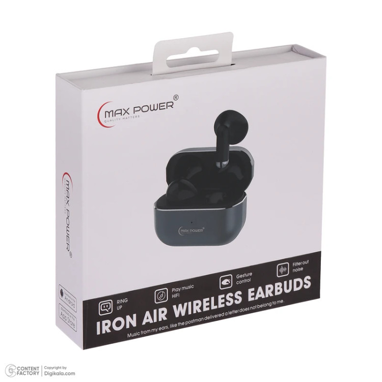 هدفون بلوتوثی مکس پاور مدل Iron Air