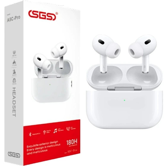 ایرپاد بی سیم SGS مدل A5C-PRO با بلوتوث ۵.۳
