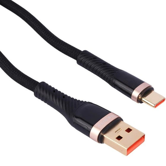 کابل تایپ سی فست شارژ 65 وات وریتی CB-3163T طول 1.2 متر