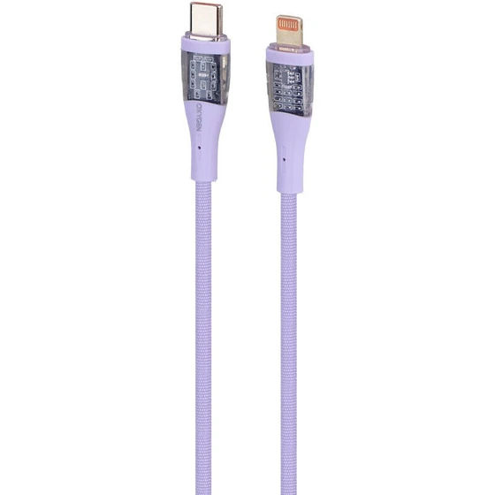 کابل تایپ سی به لایتنینگ فست شارژ 30 وات اکسیژن LX-24 طول 1 متر
