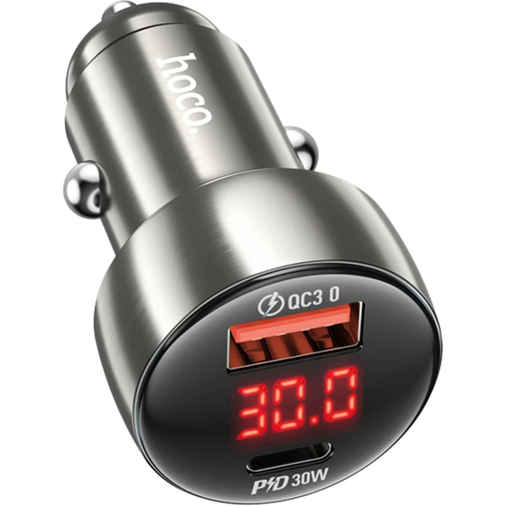 شارژر فندکی 48 وات هوکو مدل Z50 PD30W+QC3.0