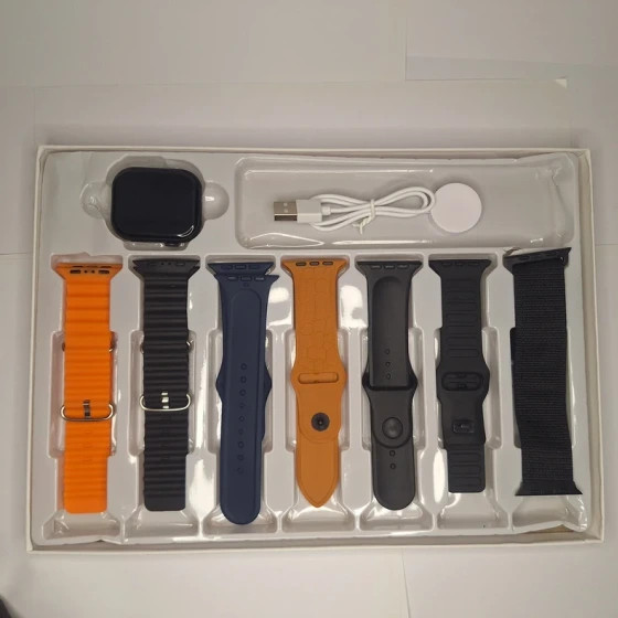 ساعت هوشمند S30 Pro Max سری ۱۰ همراه ۷ بند