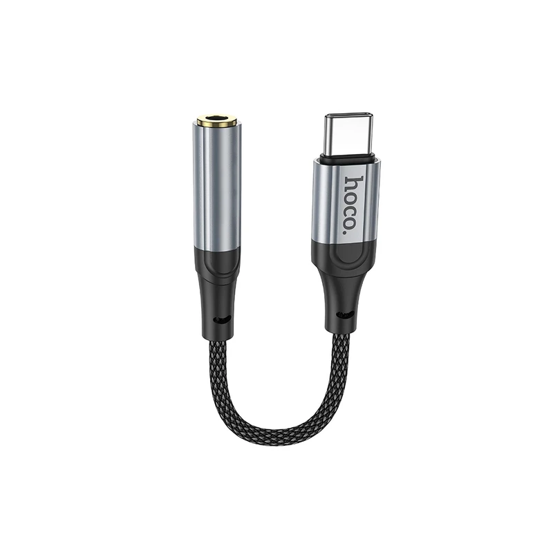 مبدل AUX OTG به USB-C هوکو مدل LS36