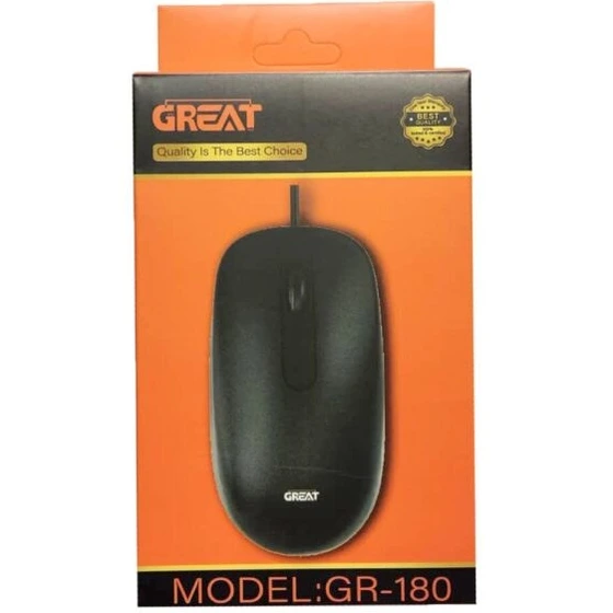 ماوس سیم دار گریت GREAT مدل GR-180