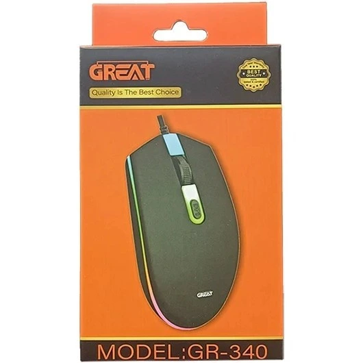 موس گیمینگ سیمی GR-340 گریت (GREAT)