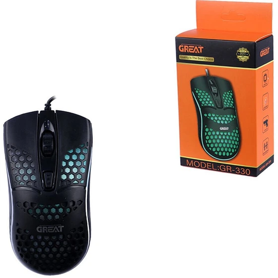 ماوس گیمینگ گریت مدل GR330 با سیم