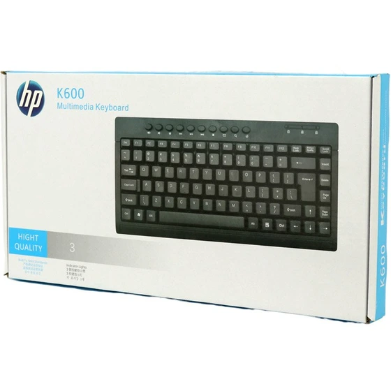 کیبورد اچ‌پی مدل K600 MINI با سیم