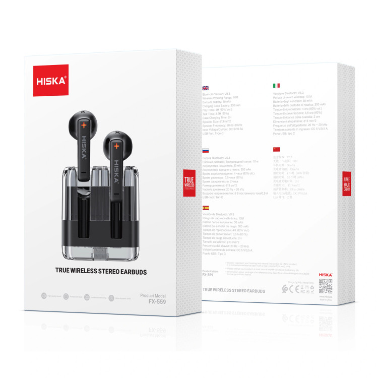 هیسکا هندزفری بلوتوثی هیسکا مدل FX-559