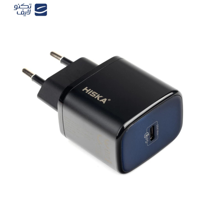 شارژر دیواری هیسکا مدل H-127EU توان 25 وات