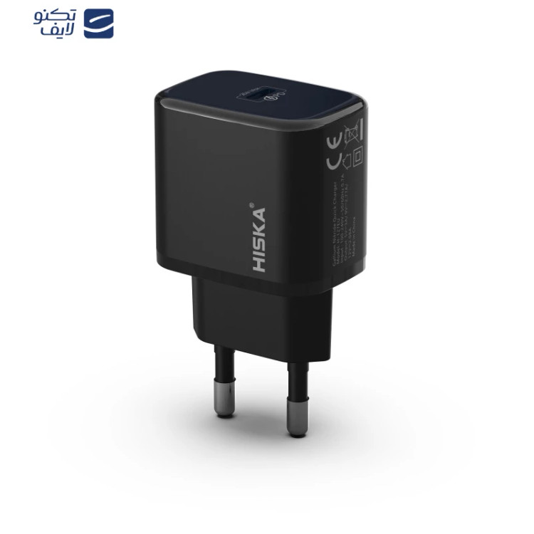 شارژر دیواری هیسکا مدل H-127EU توان 25 وات