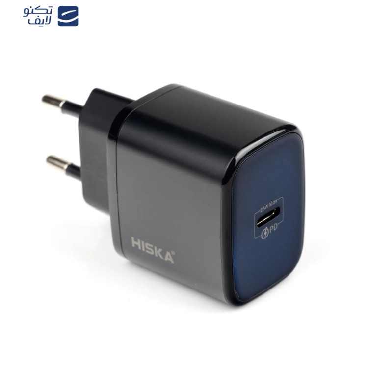 شارژر دیواری هیسکا مدل H-127EU توان 25 وات