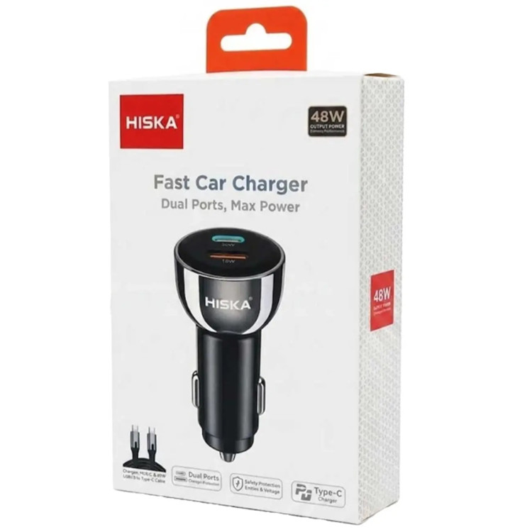 هیسکا شارژر فندکی هیسکا مدل HCC‑307