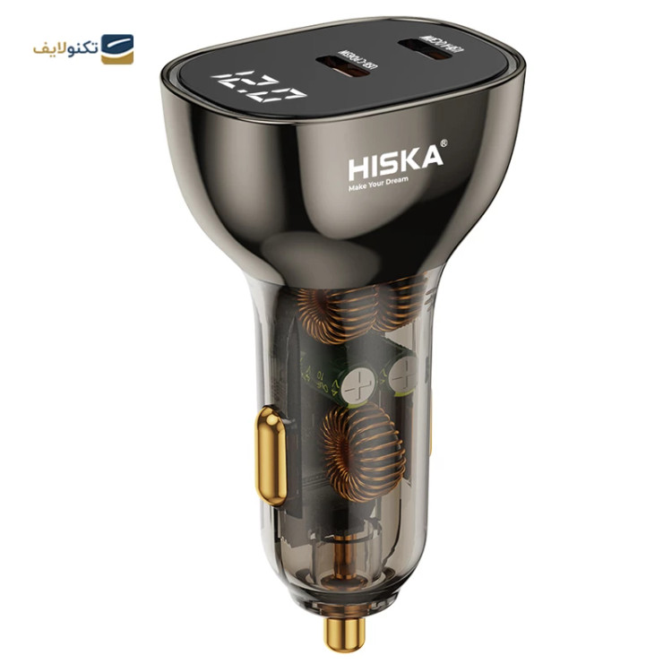 شارژر فندکی هیسکا مدل HCC-326 توان 95 وات