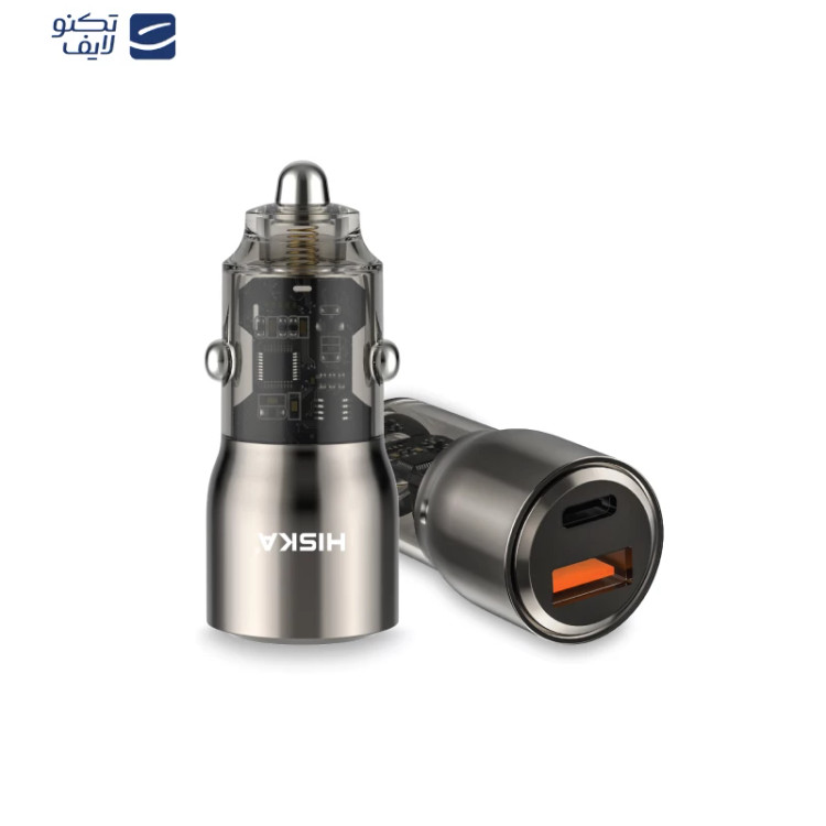 شارژر فندکی هیسکا مدل HCC-329 توان 95 وات