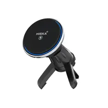 پایه نگهدارنده و شارژ وایرلس گوشی موبایل هیسکا مدل HK-2354W گارانتی ۶ ماهه هیسکا سرویس