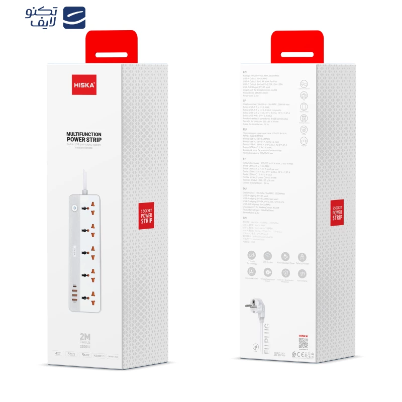 چندراهی برق هیسکا مدل CH-5517EU