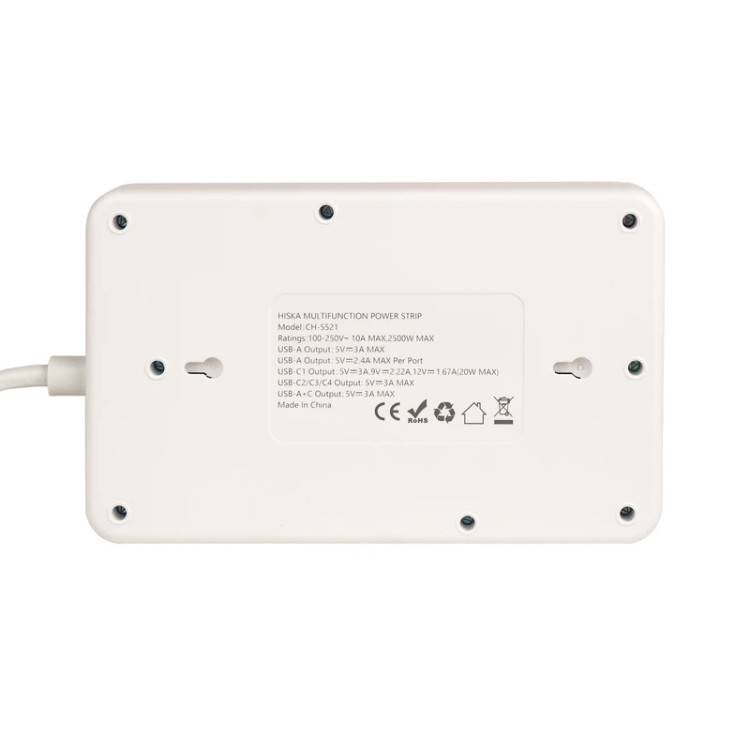 هیسکا چند راهی برق ۲۵۰۰ وات هیسکا مدل CH-5521