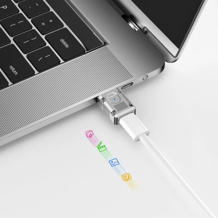 هیسکا مبدل USB به Type-C هیسکا مدل H9