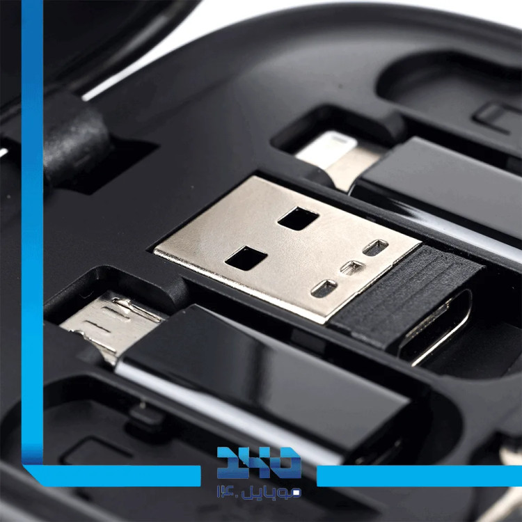 جعبه کابل مسافرتی 6 در 1 هیسکا مدل HR-02