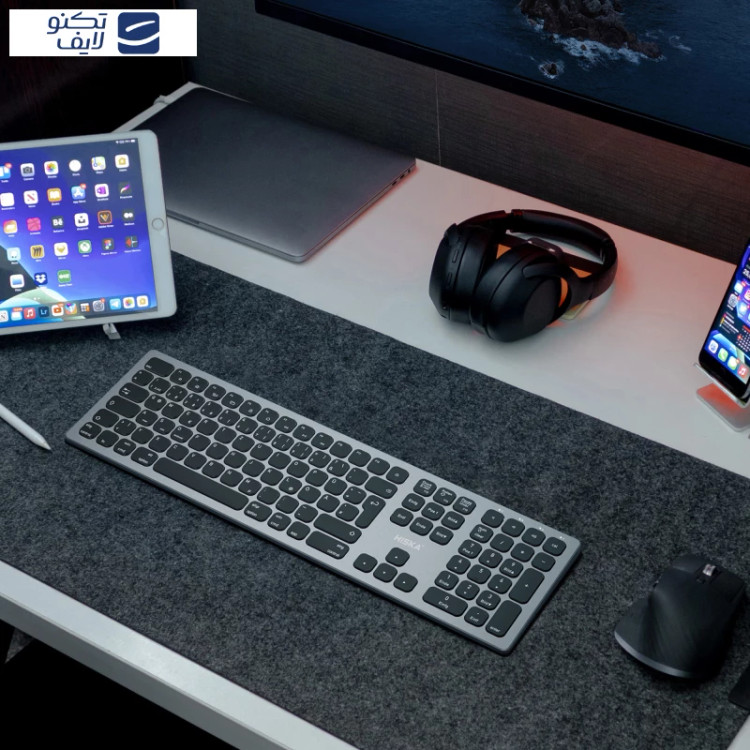 کیبورد بی سیم هیسکا مدل HX-KE245