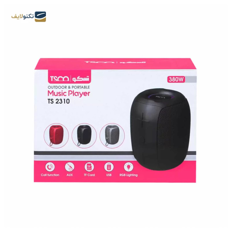 اسپیکر بلوتوثی قابل حمل تسکو مدل TS 2310