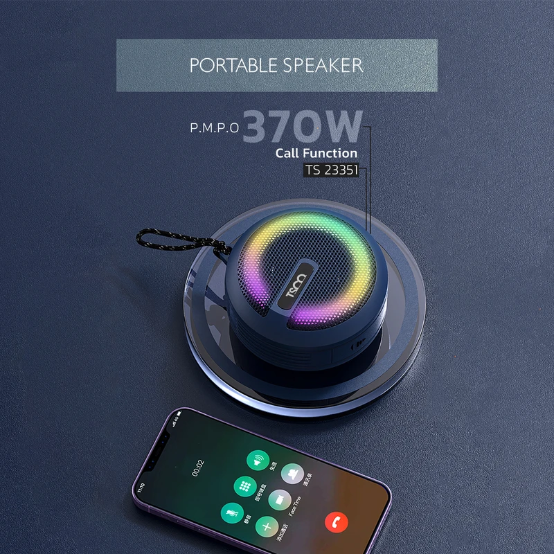 اسپیکر بلوتوثی قابل حمل تسکو مدل TS 23351 TWS