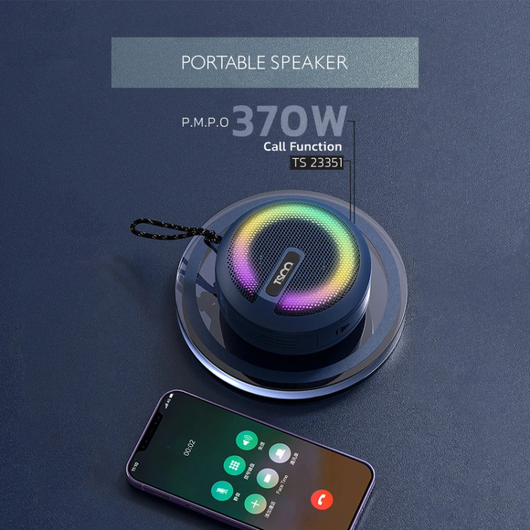 اسپیکر بلوتوثی قابل حمل تسکو مدل TS 23351 TWS