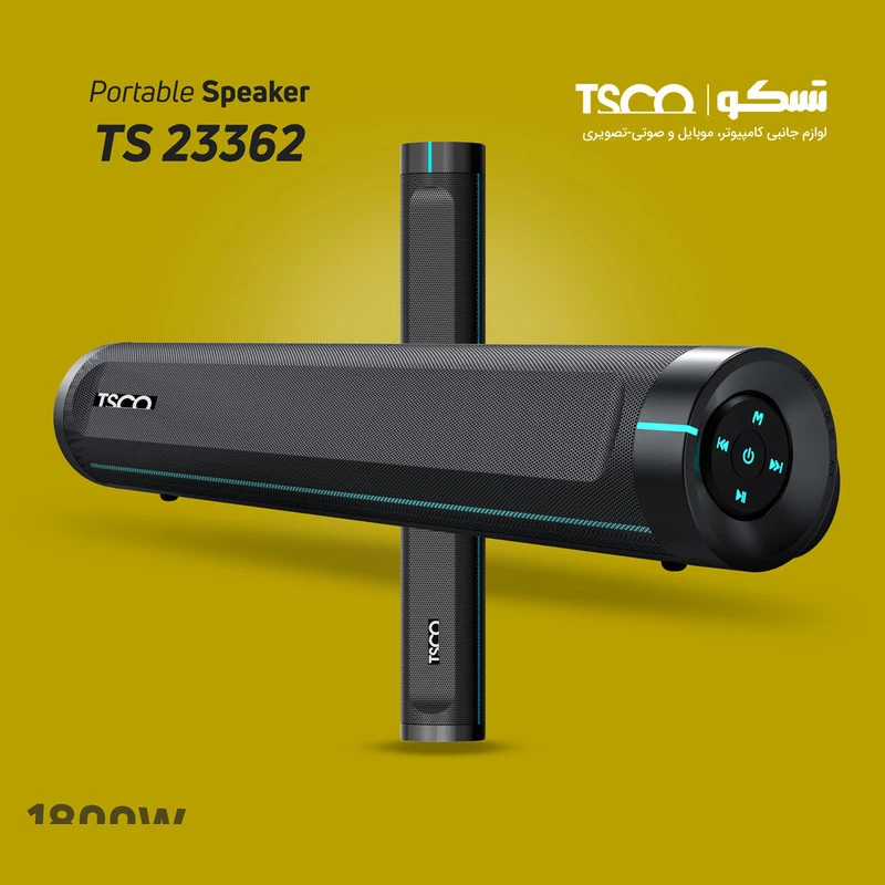 اسپیکر بلوتوثی قابل حمل تسکو مدل TS 23362