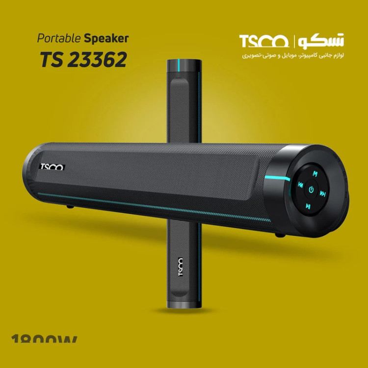 اسپیکر بلوتوثی قابل حمل تسکو مدل TS 23362